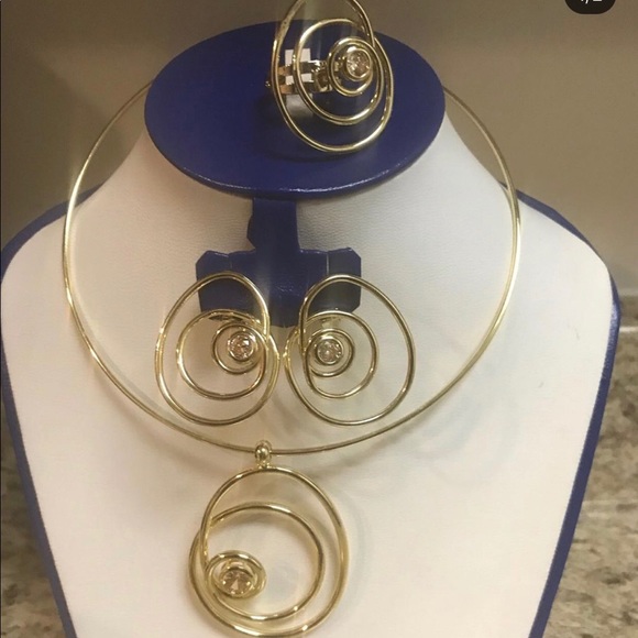 Spiral Jewelry Set - Picture 1 of 2